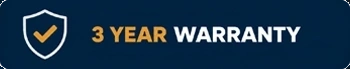 Three-year warranty